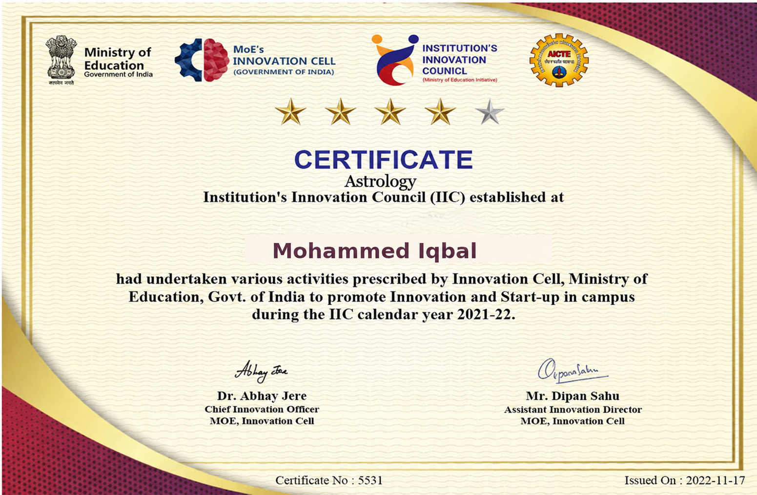 Award
